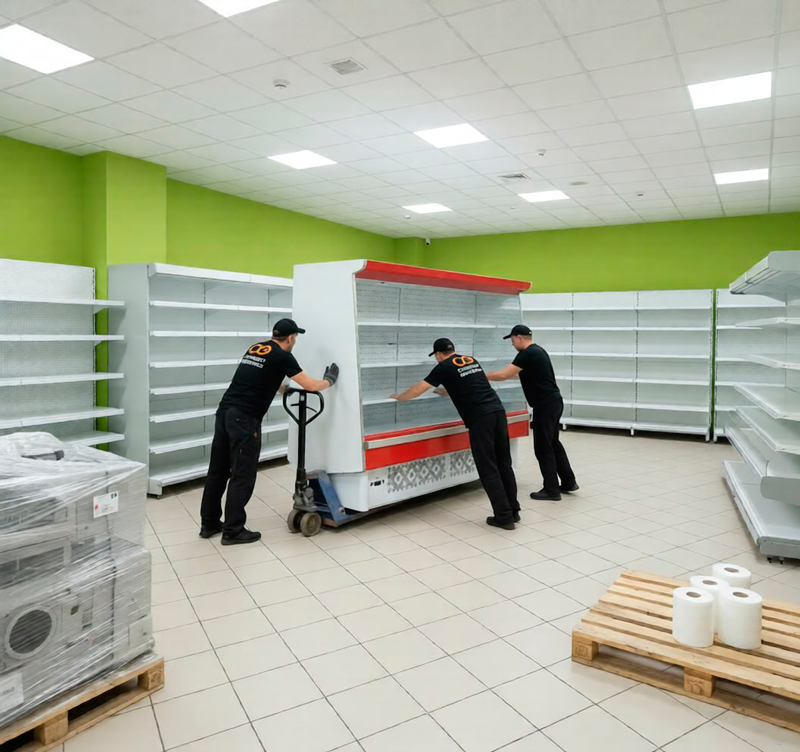 Переезд магазина в Донецке